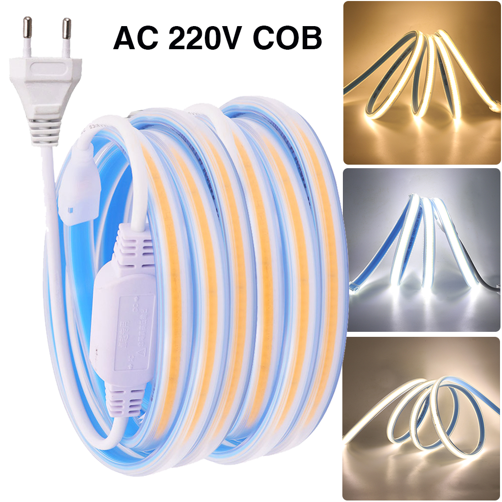 AC 220V COB LED Ʈ, IP67  Ͼ , ..